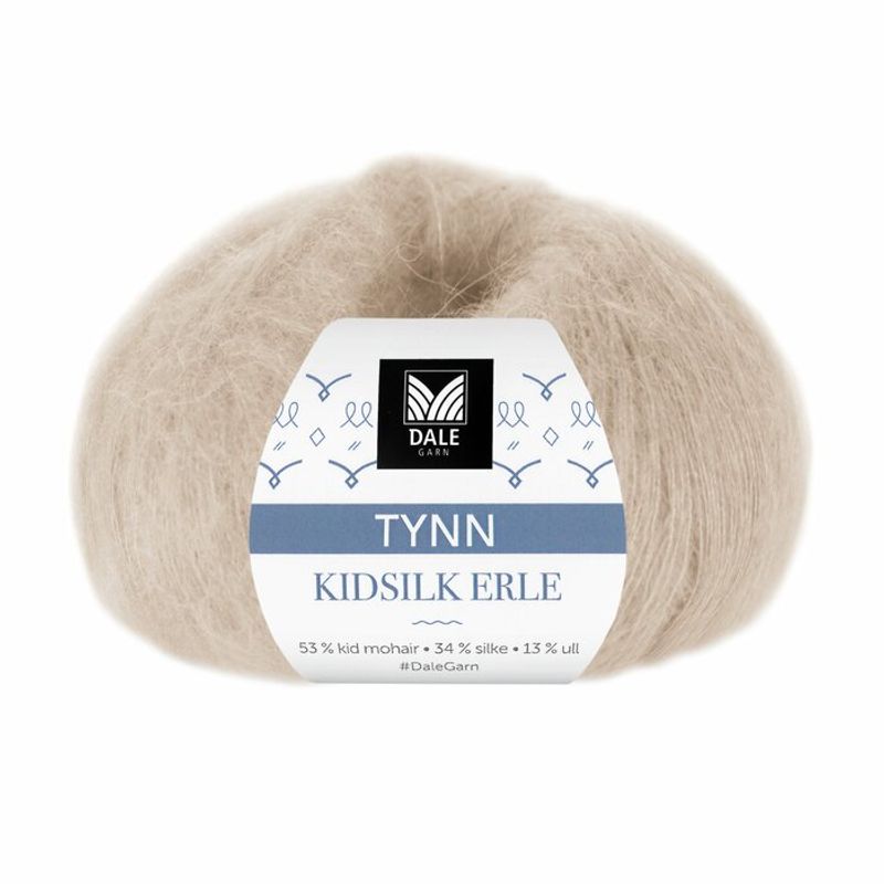 Tynn Kidsilk Erle